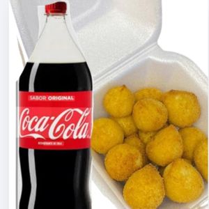imagem do produto combo salgado 2(25 salgados e 1 coca de 1 litro)
