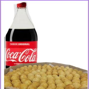 imagem do produto combo salgado 3( 50 salgados e 1 coca de 1 litro)