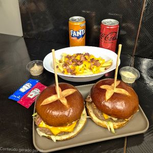 imagem do produto Combo clássico burg casal