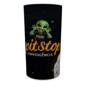 imagem do produto MEU COPO ECO 500ml - ALIEN PITSTOP PRETO