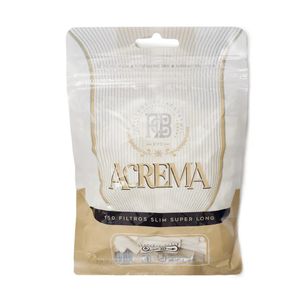imagem do produto FILTRO ACREMA SLIM SUPER LONGO - BAG 150 UN  6x30mm