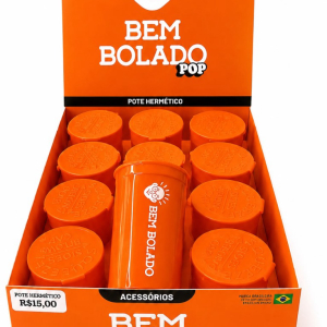 imagem do produto POTE HERMÉTICO BEM BOLADO - LARANJA
