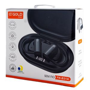 imagem do produto Fone de Ouvido Bluetooth Sport FN-B21A Alpha Gold