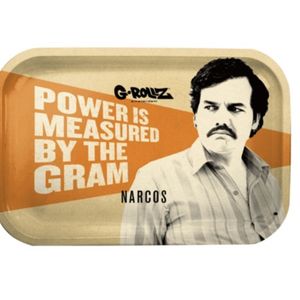 imagem do produto G-Rollz - Narcos - Power is measured by the gram - Bandeja pequena - 17 x 14 cm