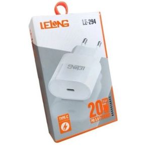 imagem do produto FONTE CARREGADOR TIPO-C (PD) 20W LELONG LE-294