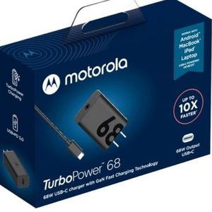 imagem do produto CARREGADOR MOTOROLA 68 TURBO - SAÍDA USB C