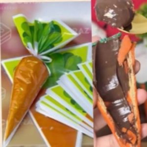 imagem do produto Cone trufado embalem personalizada cenoura.