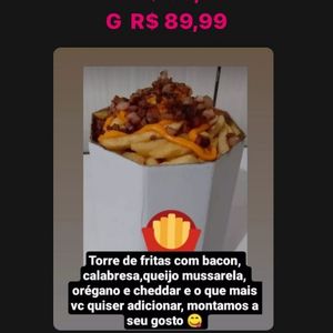 imagem do produto Torre de batata frita P
