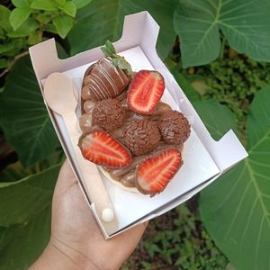 imagem do produto Ovo colher bombom de morango