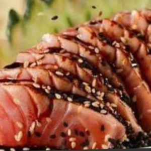 imagem do produto Sashimi Salmão no tare- 6 peças 