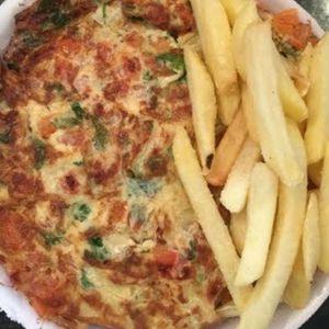 imagem do produto Omelete com batatas fritas. G