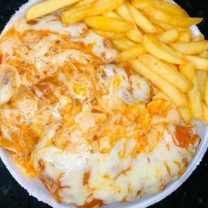 imagem do produto Parmegiana de carne com batatas fritas. G