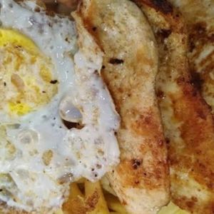 imagem do produto Filé de frango com ovo e batatas fritas. G