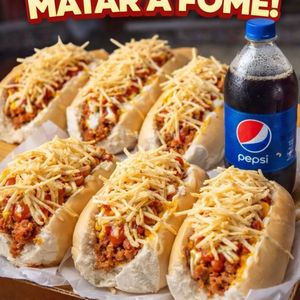 imagem do produto 5 cachorro quente+ refrigerante de 1litro