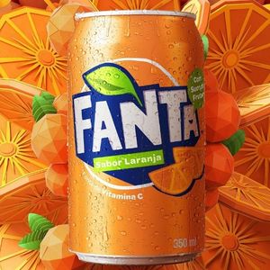 imagem do produto Fanta laranja 350ml