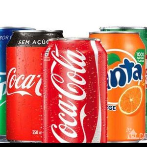 imagem do produto refrigerante lata 350ml (colocar sabor na observaçao )