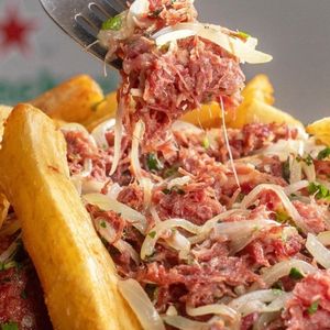 imagem do produto Carne Seca com Aipim frito
