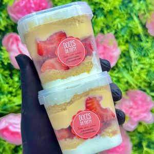 imagem do produto POTE NINHO DUPLO E MORANGOS