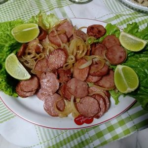 imagem do produto Porção de Calabresa Acebolada 