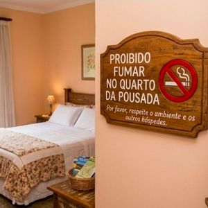 imagem do produto PROIBIDO FUMAR NO QUARTO DA POUSADA 