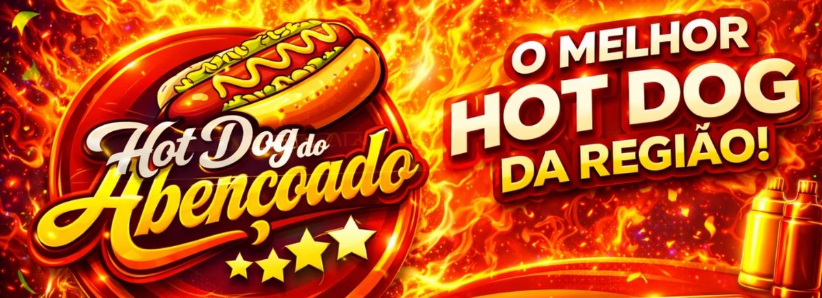 Hot dog do abençoado logo