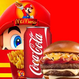 imagem do produto Mário X-matador de fome +refri lata + batata P