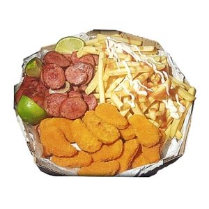imagem do produto Porção Média = CALABRESA, BATATA e NUGGETS.