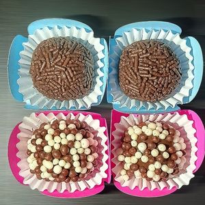 imagem do produto Brigadeiro granulado e choco bow 