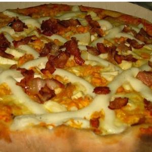 imagem do produto Pizza de milho e bacon com frango