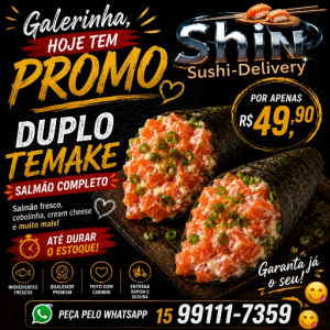 imagem do produto Temake duplo
