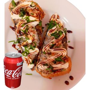 imagem do produto Temake frito mais coca lata 350ml