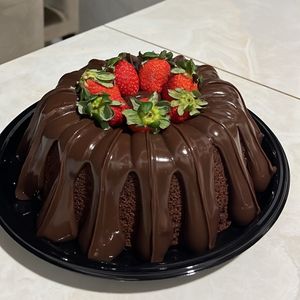 imagem do produto Bolo vulcão 20 cm de chocolate