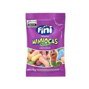 imagem do produto Fini Minhocas Azedinhas 15g