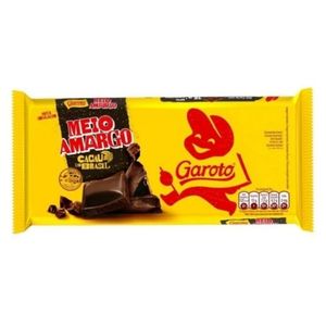 imagem do produto Chocolate Garoto Meio Amargo 80g