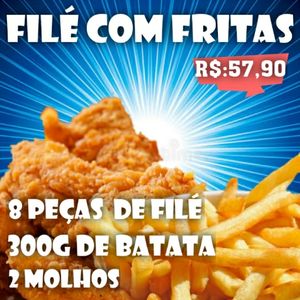 imagem do produto FILÉ COM FRITAS 