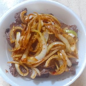 imagem do produto Bife acebolado 