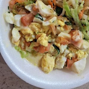 imagem do produto Ovos cozidos com tomate e queijo 