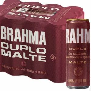 imagem do produto  Promoção 3.99 cada Brahma Duplo Malte lata 350 ml