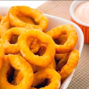 imagem do produto Anéis de cebola empanado 100g