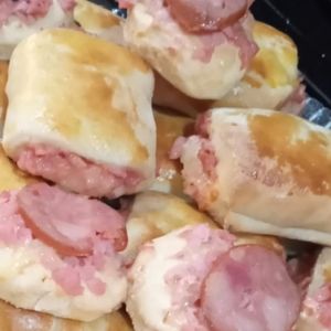 imagem do produto Salgado Assado Queijo e Presunto 