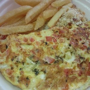 imagem do produto Omelete com queijo e presunto