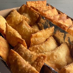 imagem do produto 100 pasteis medios fritos