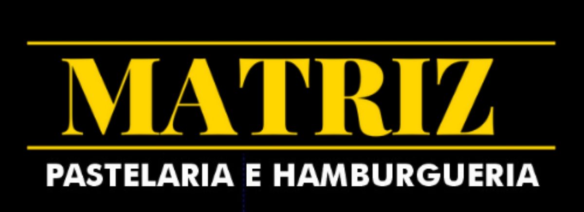 Matriz pastelaria e hamburgueria gourmet  logo