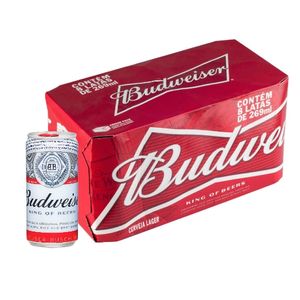 imagem do produto Budweiser 269ml (8 unidades)