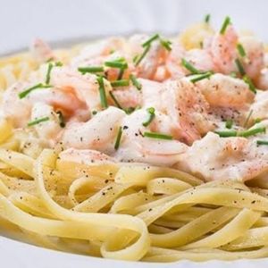 imagem do produto Espaguete, fettuccine ou penne de camarão (individual) 