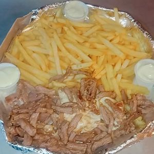 imagem do produto Iscas De Carne queijo e Fritas (P)