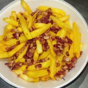 imagem do produto Fritas e Bacon (P)