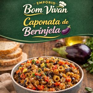 imagem do produto Berinjela Caponata 🍆 Pote 400g