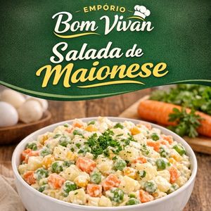 imagem do produto Salada de Maionese Pote 750g (Legumes)🥔 🥕 🌽 