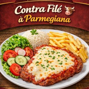 imagem do produto Contra Filé à Parmegiana 🐂 